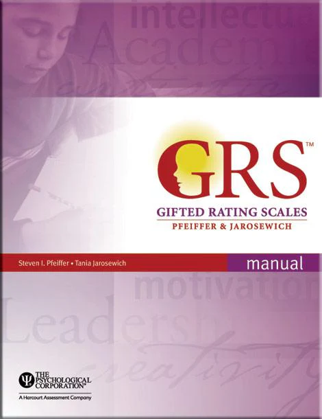 GRS-P Preschool/Kindergarten Record Forms